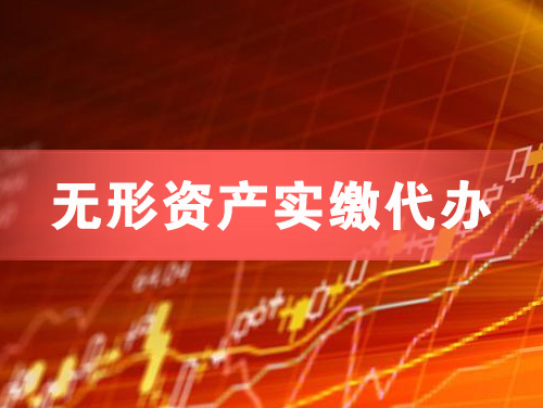 招远无形资产实缴资本代办